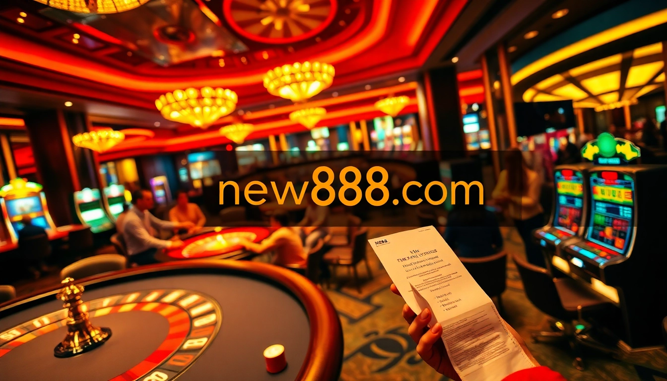 Experience the excitement at new88.com with dynamic casino games like poker, roulette, and thrilling slot machines.